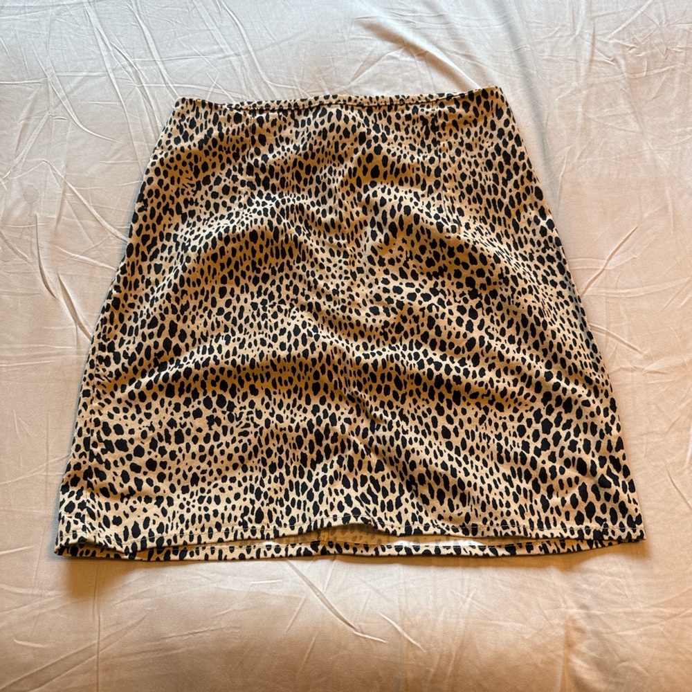Brandy Melville Brown Tan Midi Pencil Skirt for Night Out